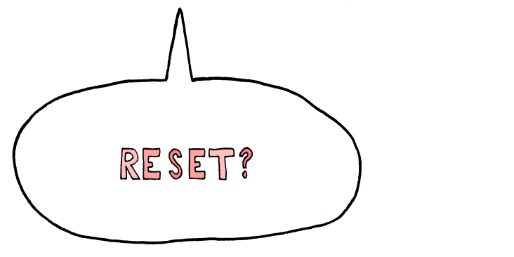 Click to reset game.